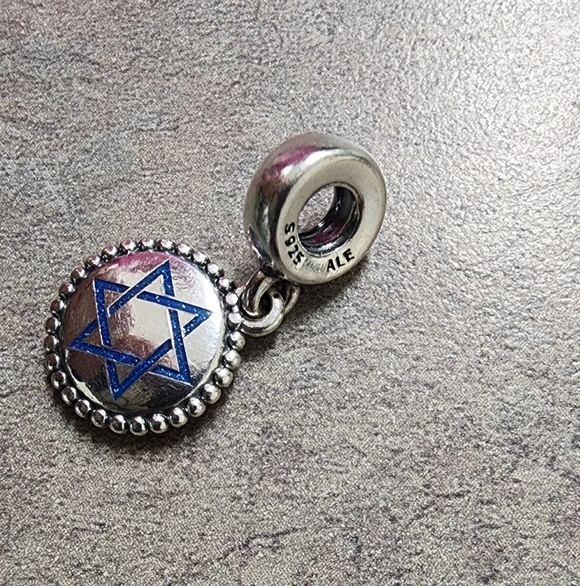 Pandora Star of David Charm Dangle - Picture 3 of 8